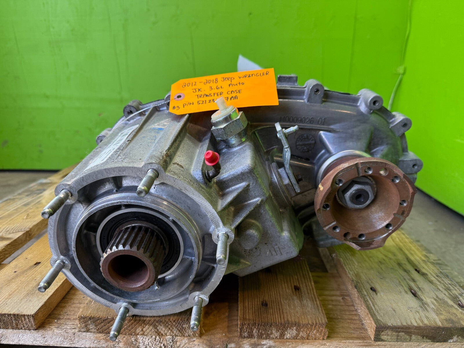 12-18 JEEP WRANGLER JK 3.6 L AUTO TRANSFER CASE TRANSFERCASE 52123497AA