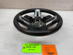 2015 FORD MUSTANG GT BLACK LEATHER STEERING WHEEL W CONTROLS 6sp MANUAL 15 16 17