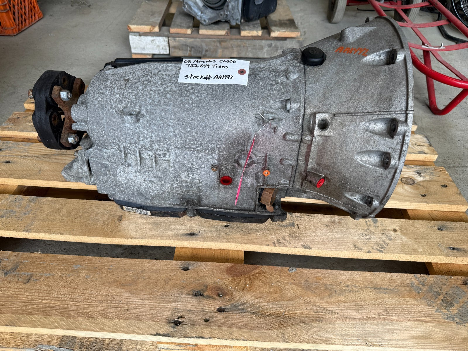 07-14 MERCEDES W216 W221 CL600 S65 AUTOMATIC TRANSMISSION 722.649