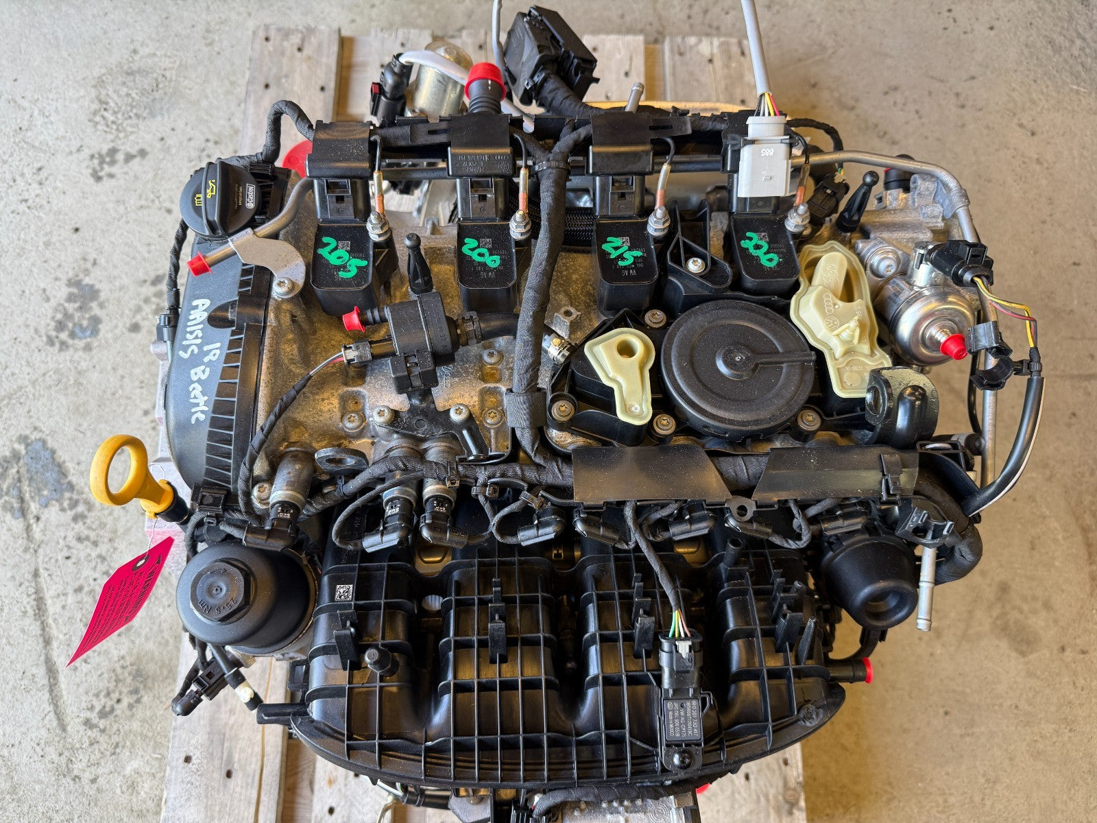 18 19 VOLKSWAGEN BEETLE PASSAT EA88 DDSA 2.0 TFSI COMPLETE ENGINE MOTOR 30K