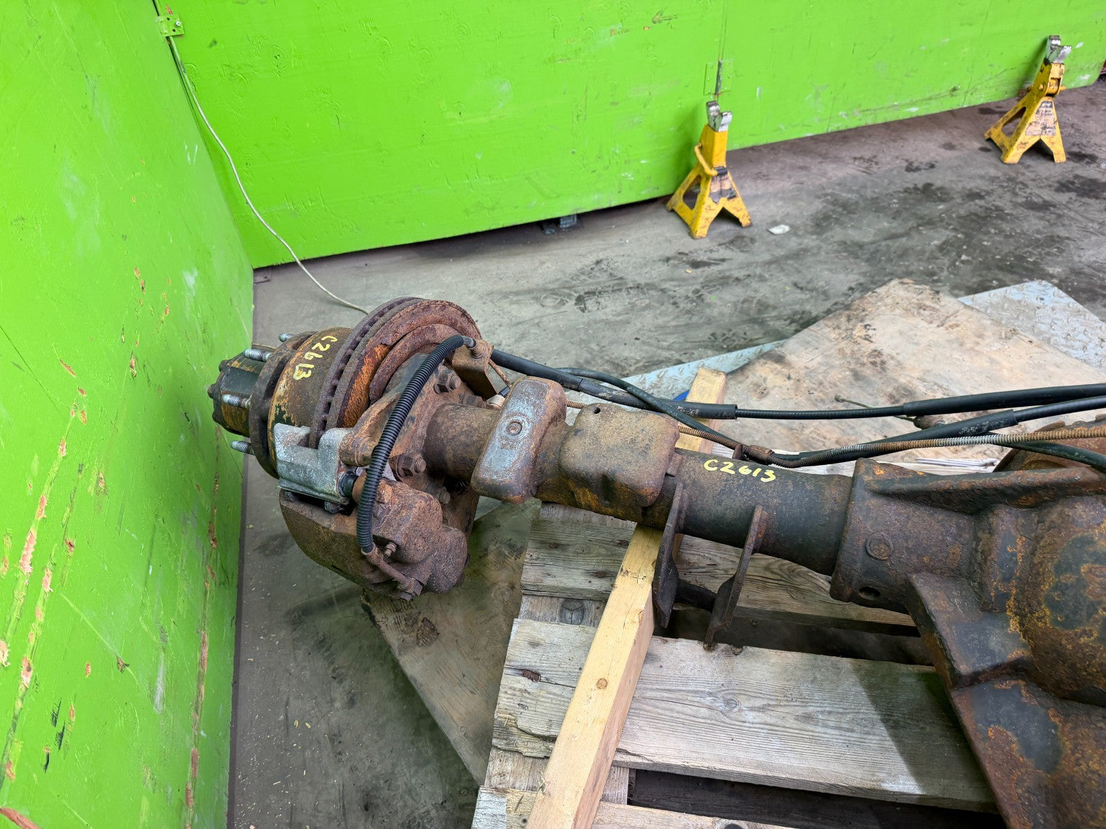 01-07 GMC SIERRA SILVERADO 3500HD DRW REAR DIFFERENTIAL AXLE GT4 G80 3.73