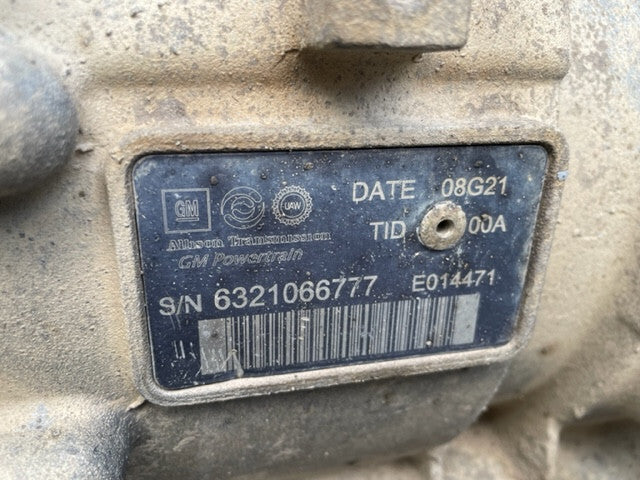 08-10 Chevrolet GMC 3500HD DURAMAX 6.6 ALLISON 1000 AUTOMATIC TRANSMISSION LMM