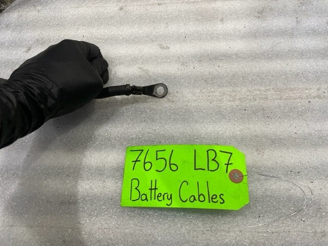01-04 GMC CHEVROLET SILVERADO 2500HD 3500HD 6.6 LB7 OEM BATTERY CABLES