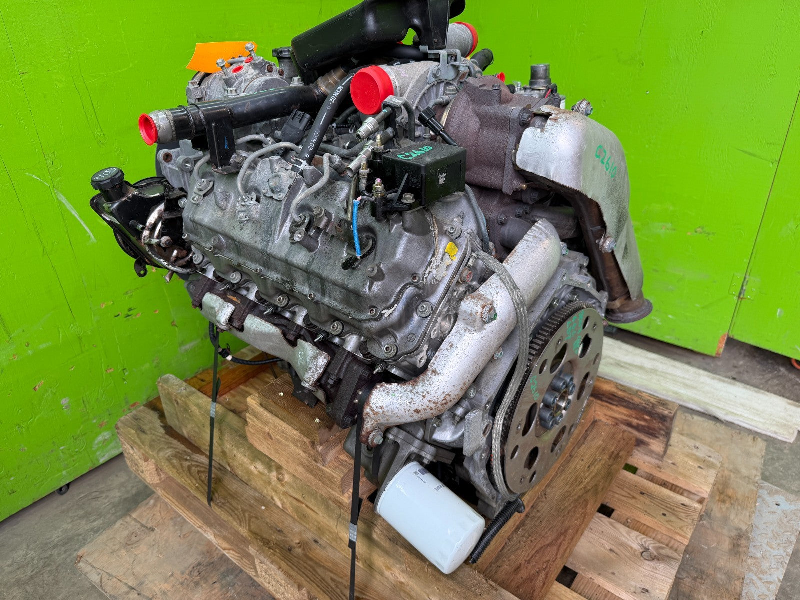 01-04 CHEVROLET GMC 2500 3500 6.6 LB7 DURAMAX DIESEL ENGINE MOTOR NO CORE!!