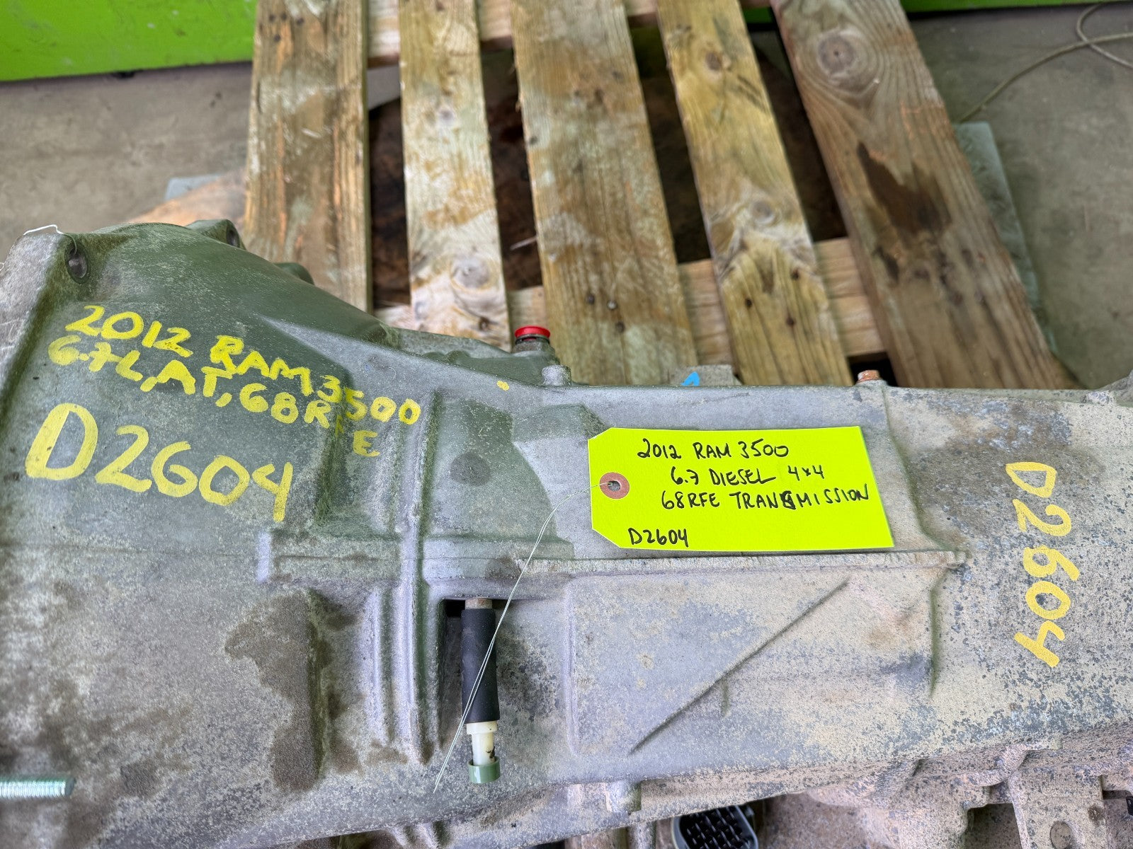 11-18 DODGE RAM 2500 3500 6.7 CUMMINS 68RFE AUTOMATIC TRANSMISSION 4X4