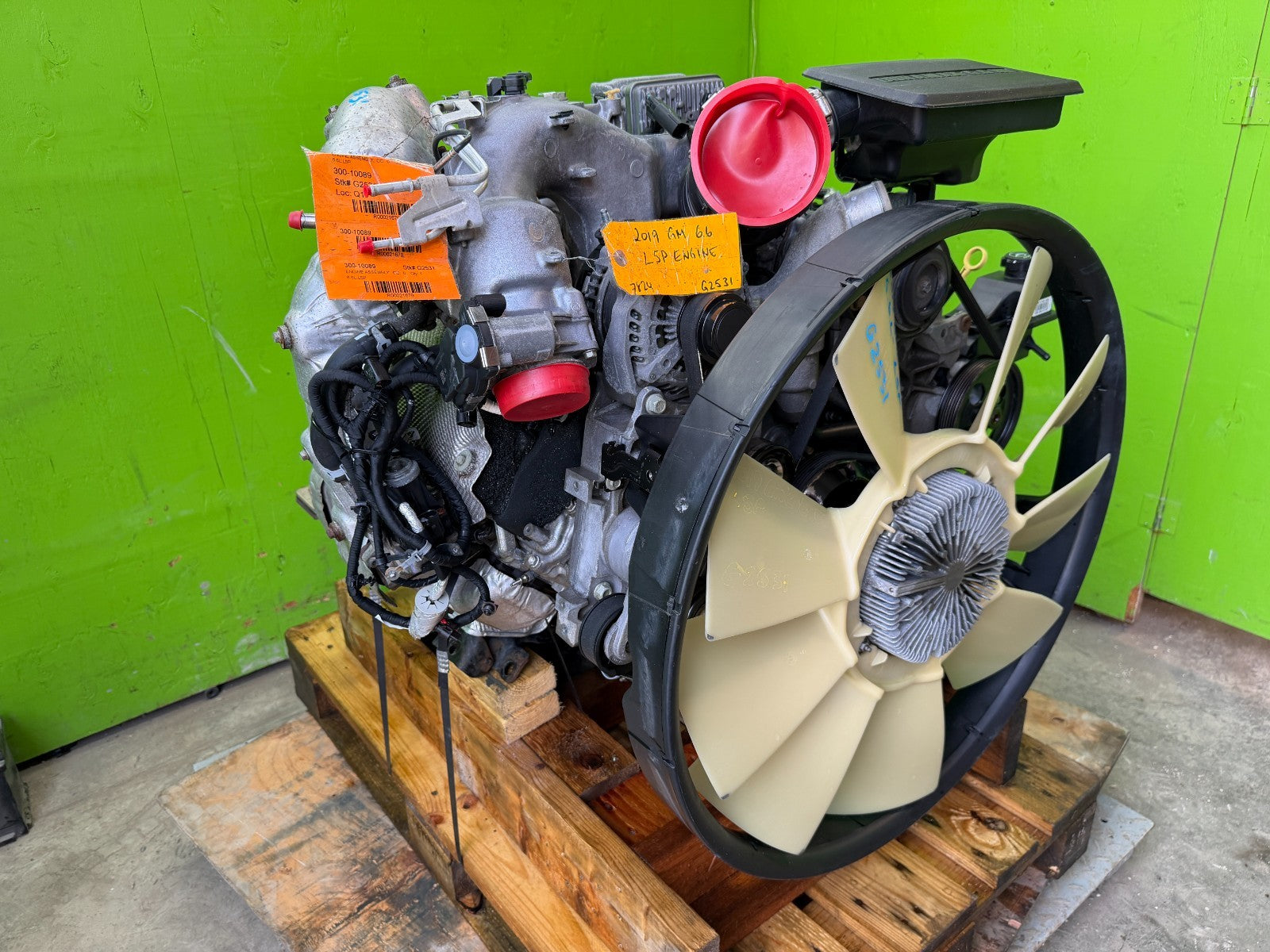 17-25 GMC SIERRA 2500HD 3500 DIESEL 6.6 L5P ENGINE MOTOR COMPLETE