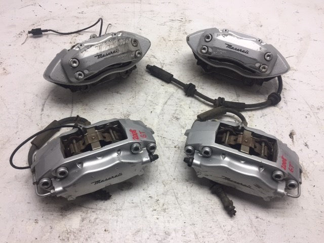 2008 MASERATI GRAN TURISMO M145 OEM BREMBO BRAKE CALIPERS FRONT REAR
