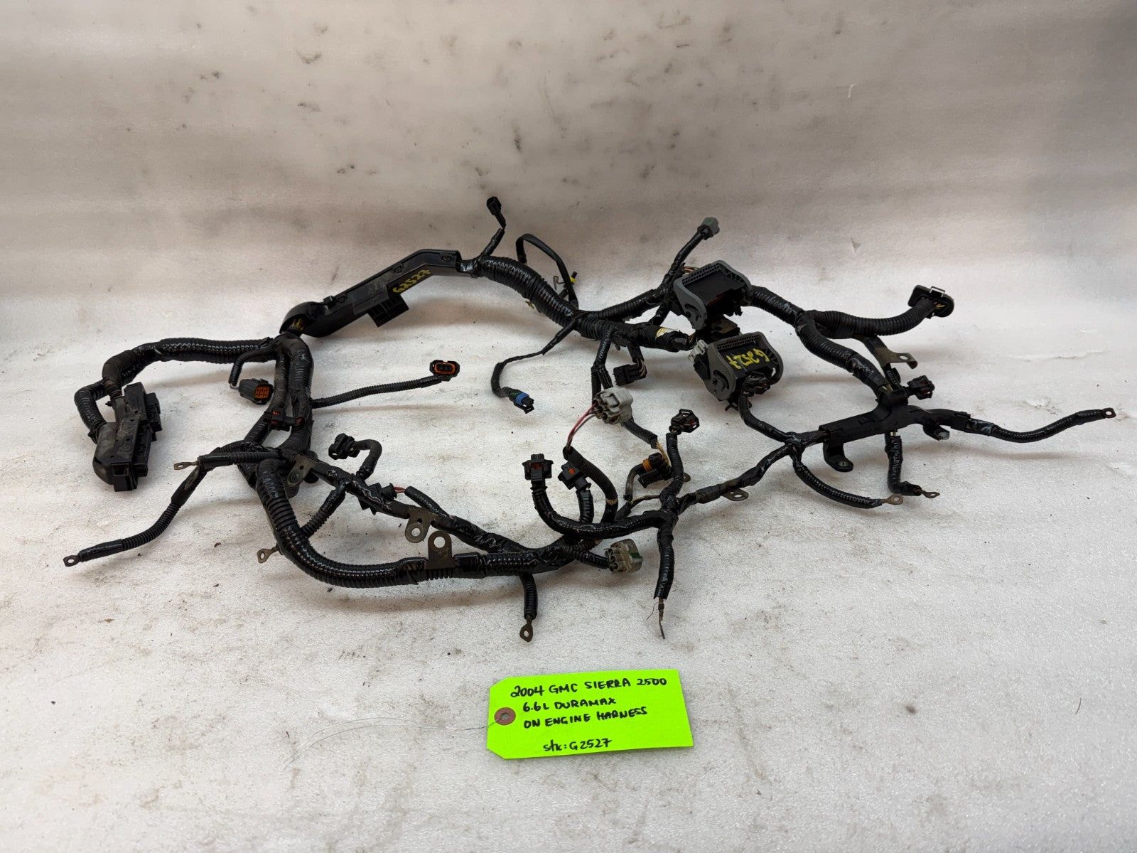 04 Chevrolet GMC 2500HD 3500HD DURAMAX 6.6 LLY DIESEL ENGINE WIRING LOOM HARNESS