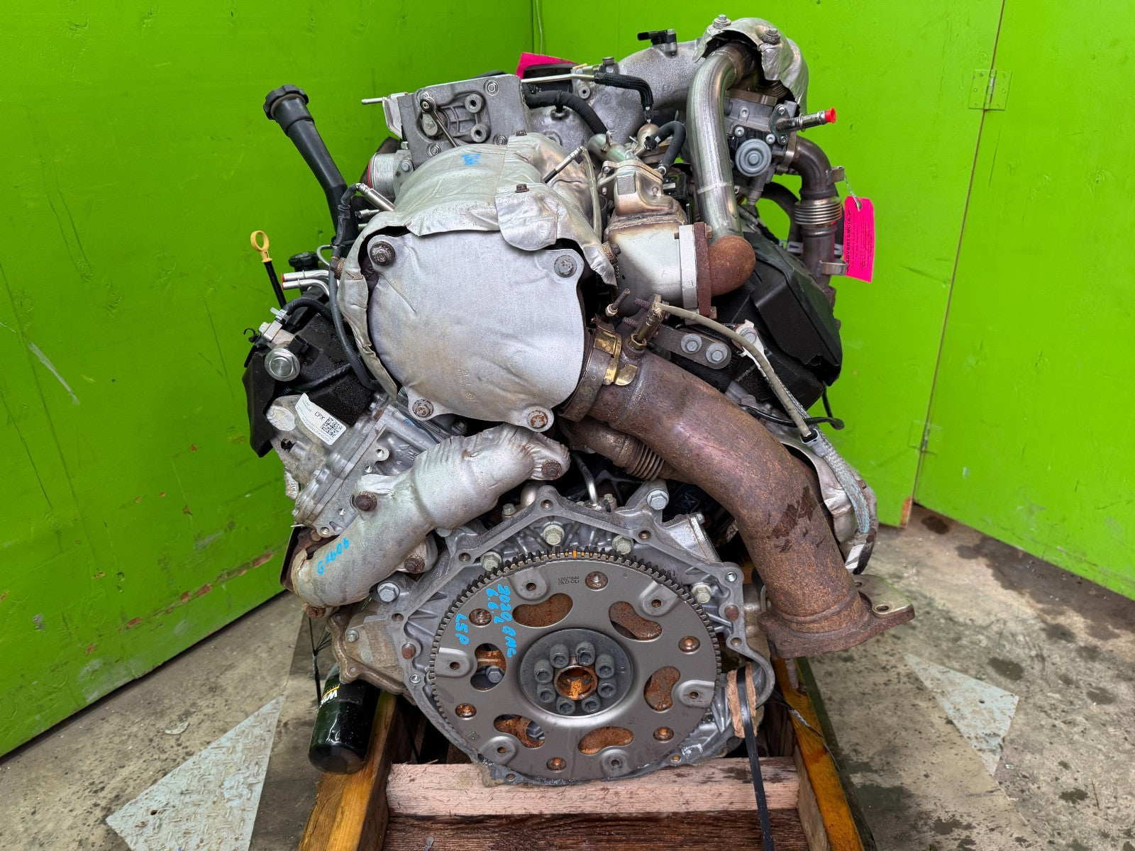 17-25 GMC SIERRA 2500HD 3500 DIESEL 6.6 L5P ENGINE MOTOR COMPLETE