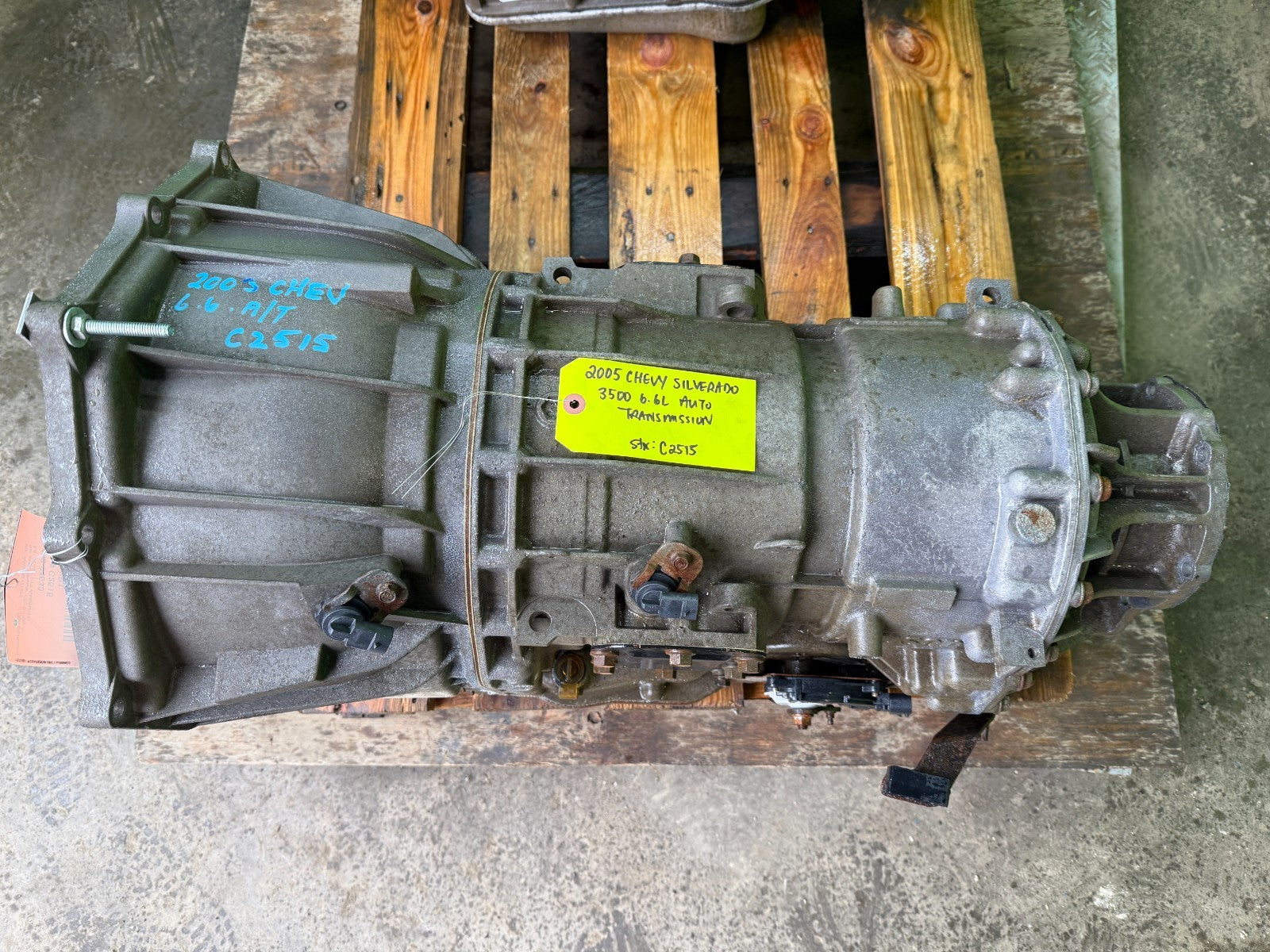 05 CHEVROLET GMC SIERRA SILVERADO 2500HD 4wd ALLISON 5SP AUTO TRANSMISSION LLY
