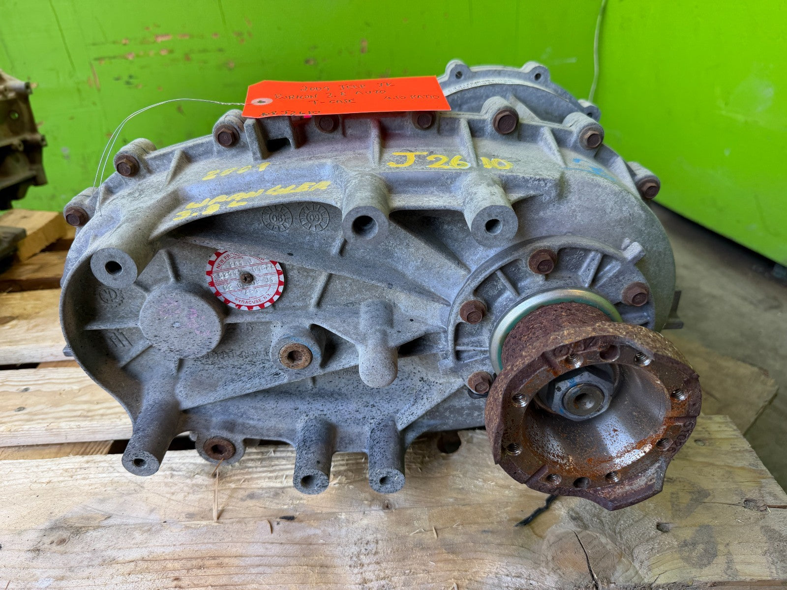 07-18 JEEP WRANGLER JK RUBICON 4.1 ROCK-TRAC TRANSFERCASE P52111013AH