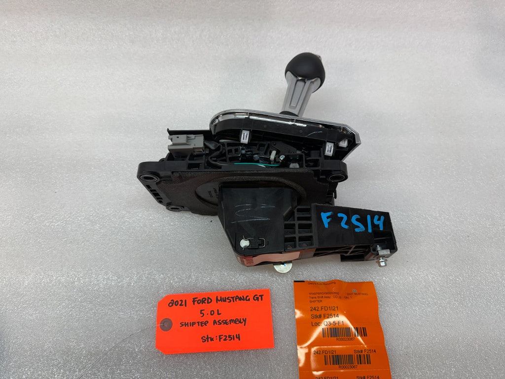 21 FORD MUSTANG 5.0 GT 10sp AUTOMATIC SHIFTER HANDLE KNOB 18-23