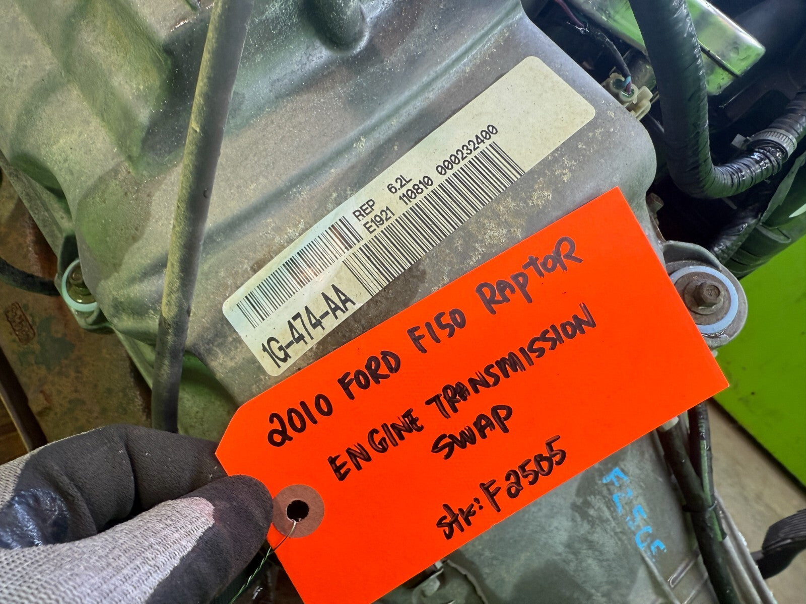 10-14 FORD F150 RAPTOR 6.2 ENGINE 6R80 TRANSMISSION SWAP 96K