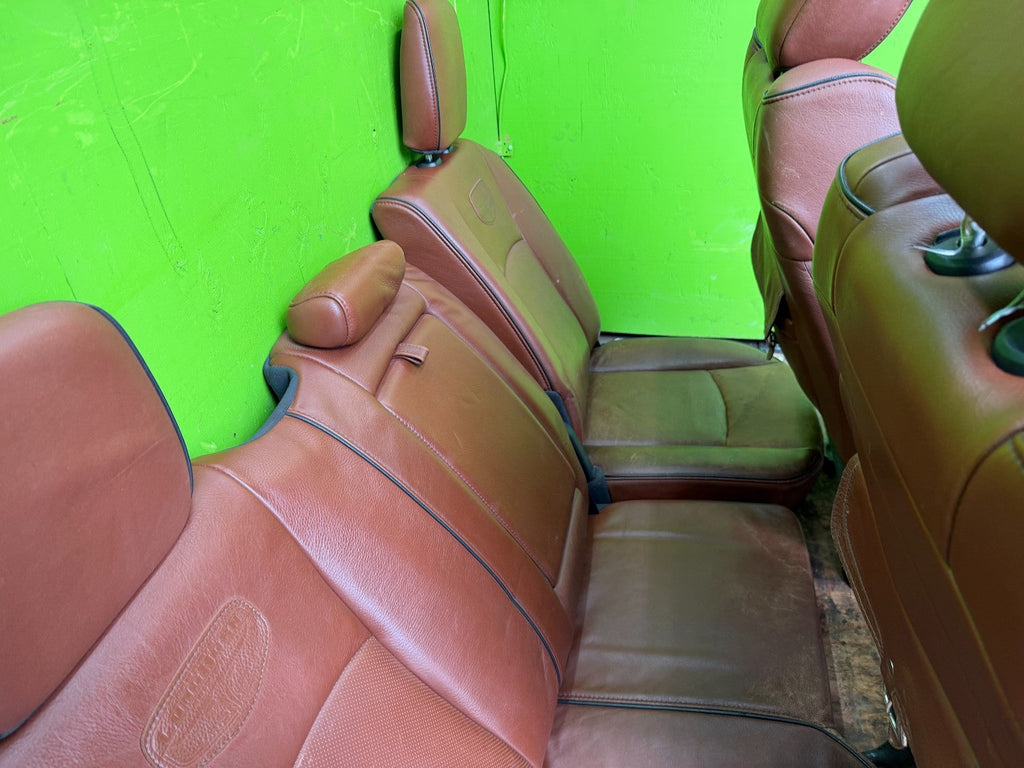 10 11 12 DODGE RAM 2500 3500 LONGHORN FRONT REAR SEATS CONSOLE LID
