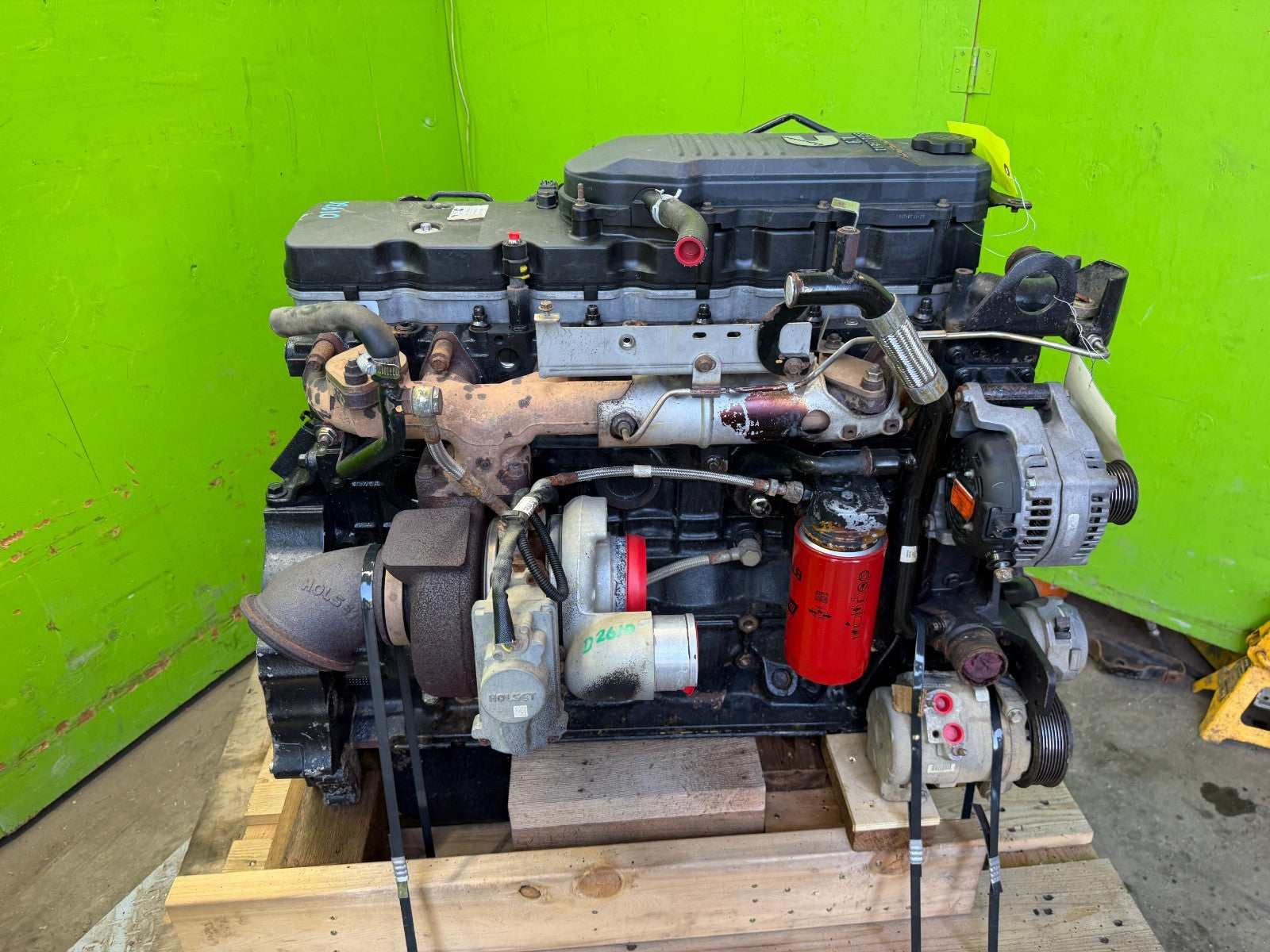 10 11 12 DODGE RAM 2500 3500 6.7 CUMMINS TURBO DIESEL ENGINE MOTOR REMAN STUDDED