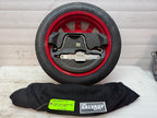 97-04 PORSCHE 911 996 BOXSTER 986 OEM 17" ALUMINUM SPARE WHEEL TIRE JACK BAG