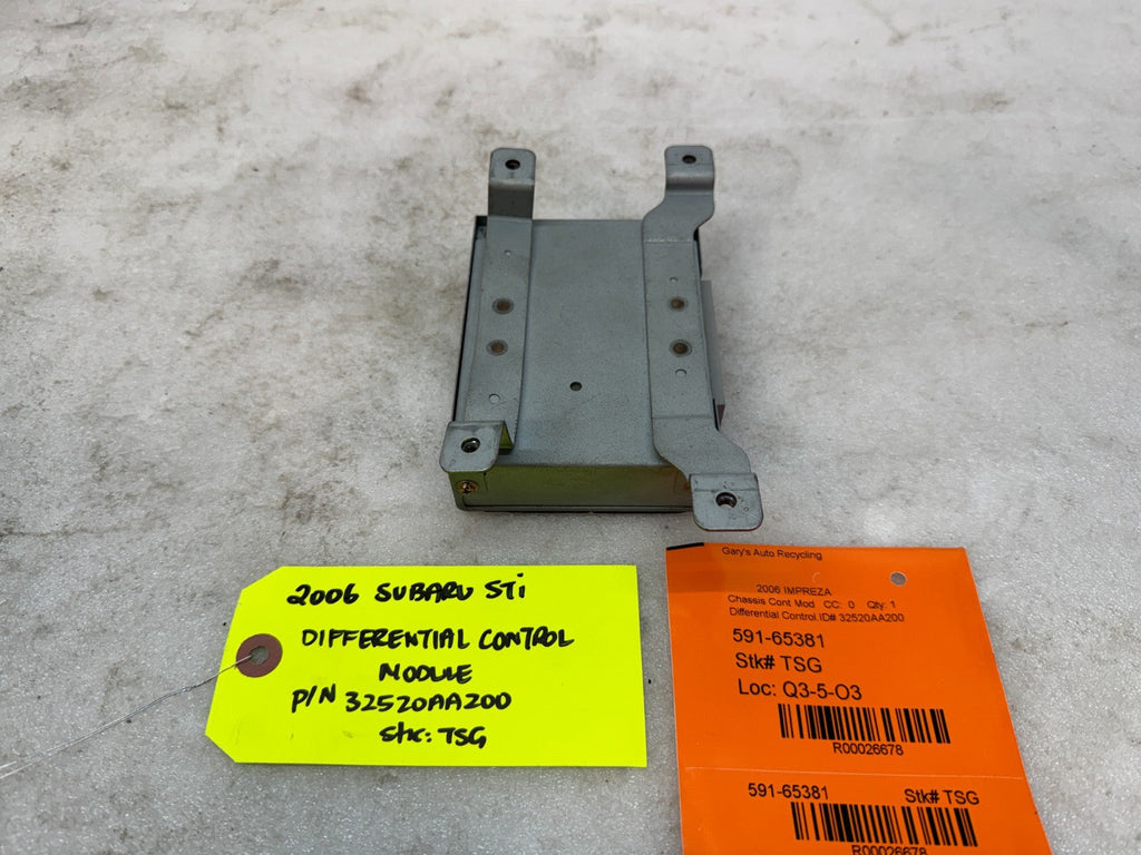 06 07 Subaru Impreza STI EJ257 OEM DCCD DIFFERENTIAL CONTROL MODULE 32520AA200