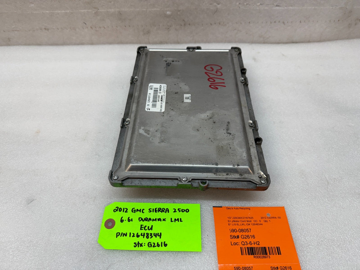 11-14 Chevrolet GMC 2500HD DURAMAX 6.6 LML OEM ENGINE COMPUTER ECU ECM 12649719