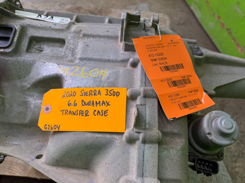 20 CHEVROLET GMC SIERRA 2500 3500 AT4 DIESEL 6.6 TRANSFERCASE 84664323 19-22
