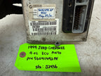 99 JEEP CHEROKEE XJ 4.0 AUTOMATIC ENGINE COMPUTER ECM ECU P56041534AE 56041492AF