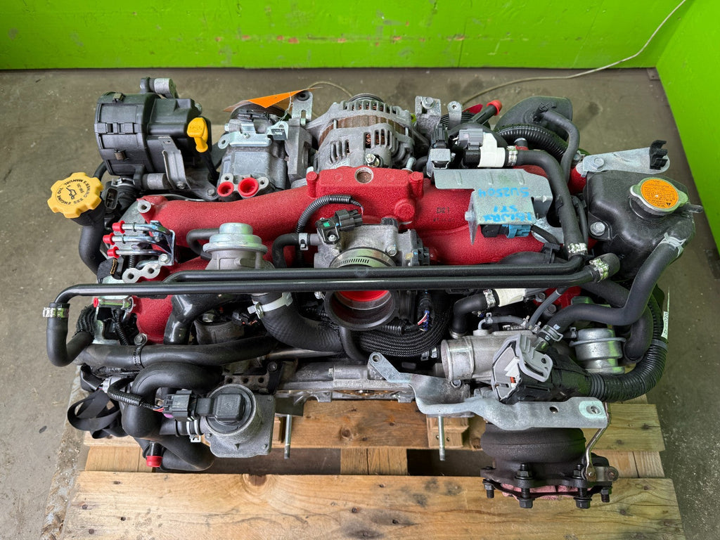 16 SUBARU IMPREZA WRX STi EJ257 COMPLETE ENGINE MOTOR TURBO 15-21