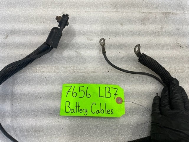 01-04 GMC CHEVROLET SILVERADO 2500HD 3500HD 6.6 LB7 OEM BATTERY CABLES
