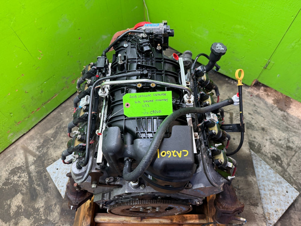07 08 CADILLAC ESCALADE GMC SIERRA 6.2 L92 COMPLETE ENGINE