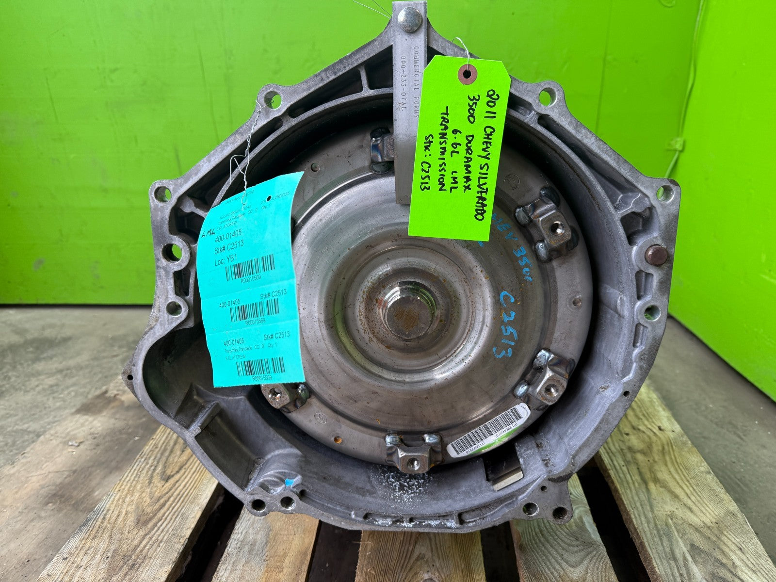 11 Chevrolet GMC 3500HD DURAMAX 6.6 ALLISON 1000 AUTOMATIC TRANSMISSION LML