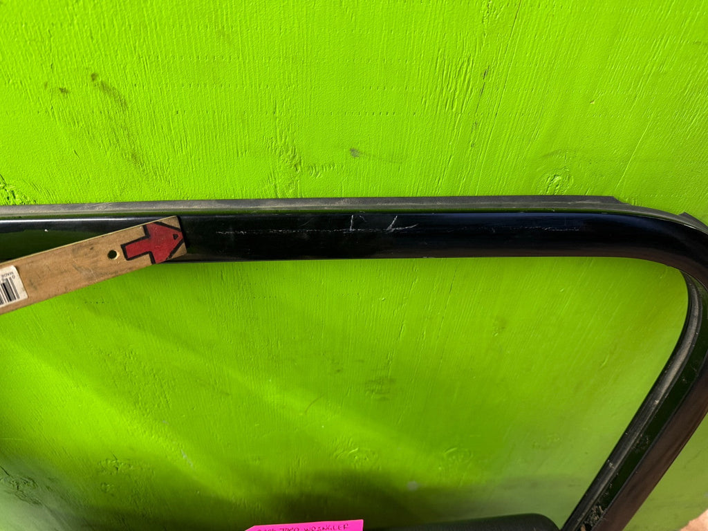06 JEEP WRANGLER TJ LJ OEM FULL HARD DOORS COMPLETE KEY MIRRORS BLACK 97-06