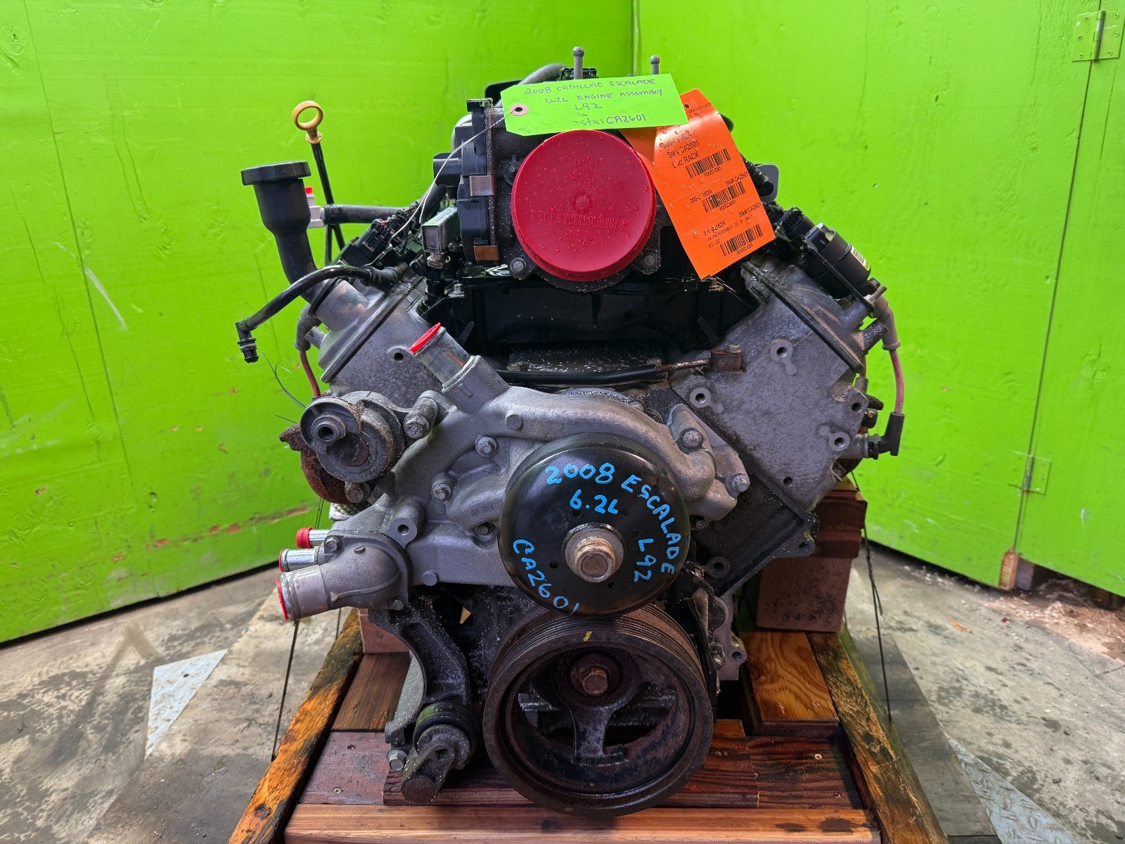 07 08 CADILLAC ESCALADE GMC SIERRA 6.2 L92 COMPLETE ENGINE