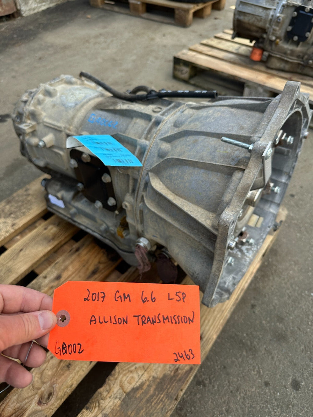 17 CHEVROLET GMC 3500 2500 6.6 L5P ALLISON AUTOMATIC TRANSMISSION 17-19