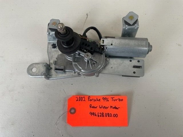 02 PORSCHE 996TT OEM REAR WINDSHIELD WIPER MOTOR 99662808000 01-05 69K!!