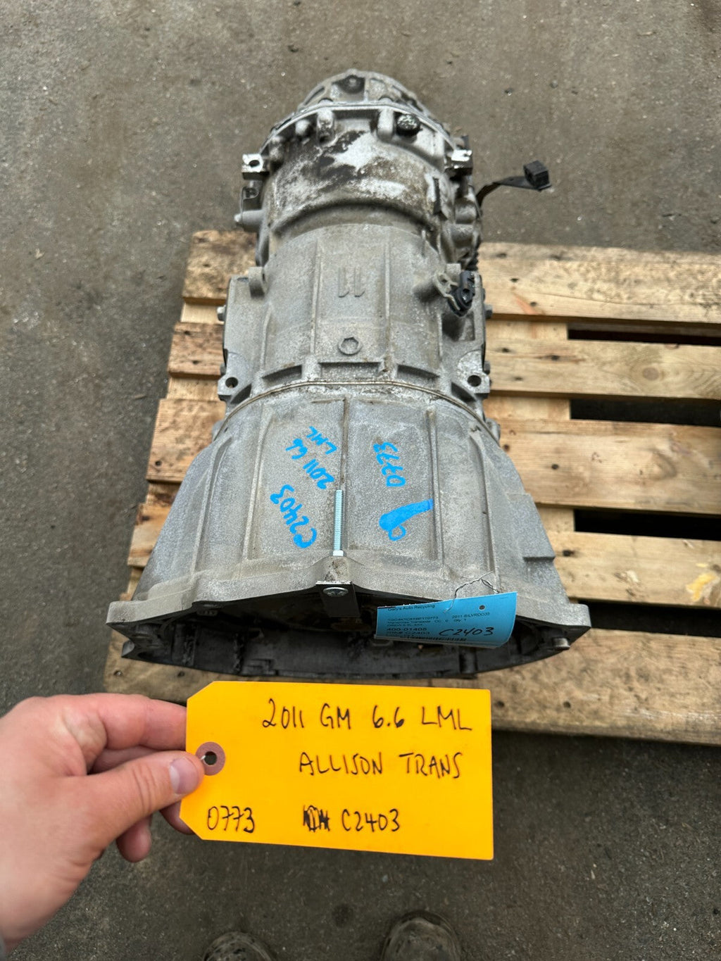 11 Chevrolet GMC 3500HD DURAMAX 6.6 ALLISON 1000 AUTOMATIC TRANSMISSION LML