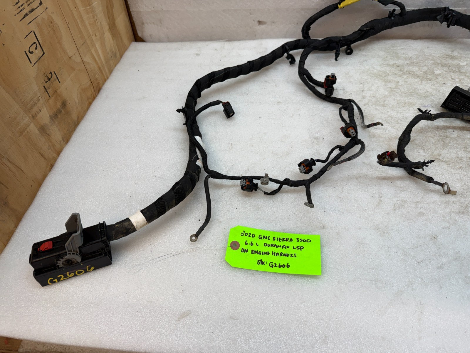 20-24 GMC CHEVROLET 3500HD DURAMAX 6.6 L5P ON ENGINE WIRING HARNESS