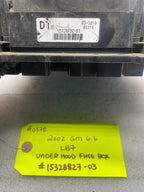 01 02 Chevrolet GMC SILVERADO SIERRA LLY UNDERHOOD FUSE RELAY BOX 15328827-03