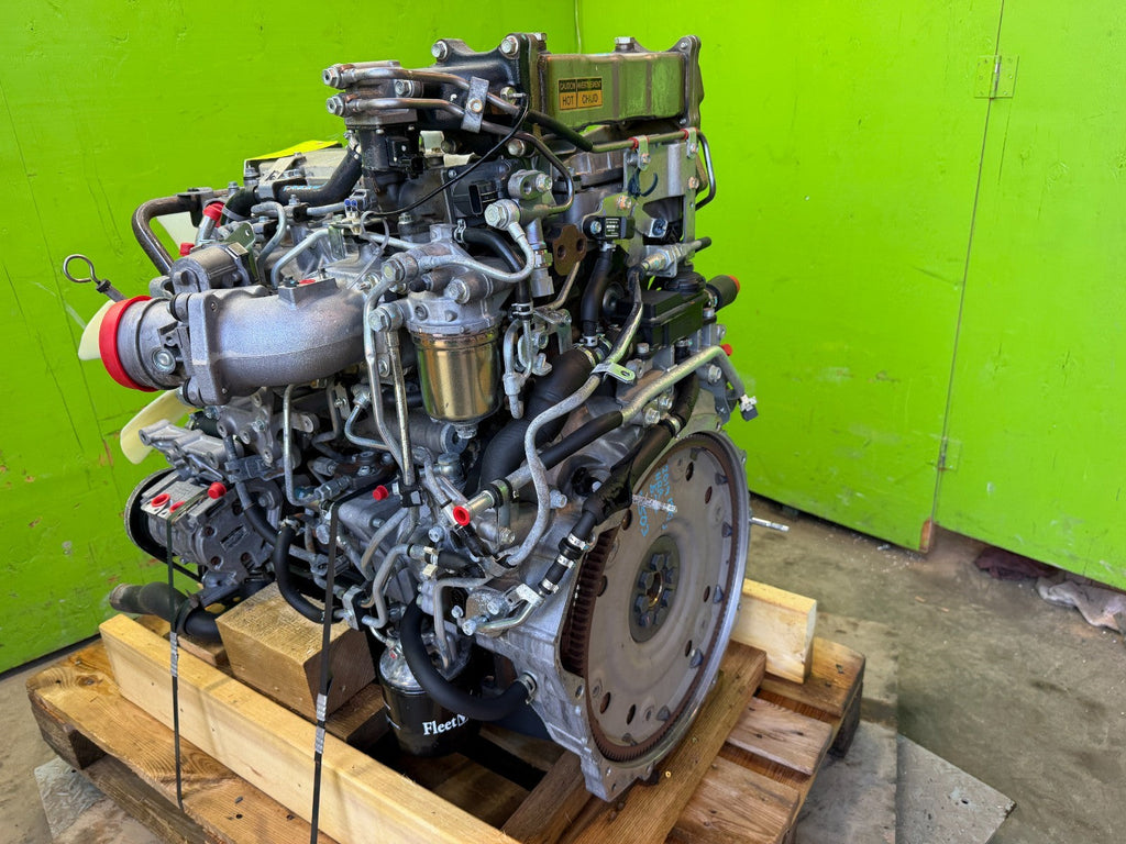 19 ISUZU NRR NPR NQR 5.2 COMPLETE ENGINE ASSEMBLY 4HK1TC 130k