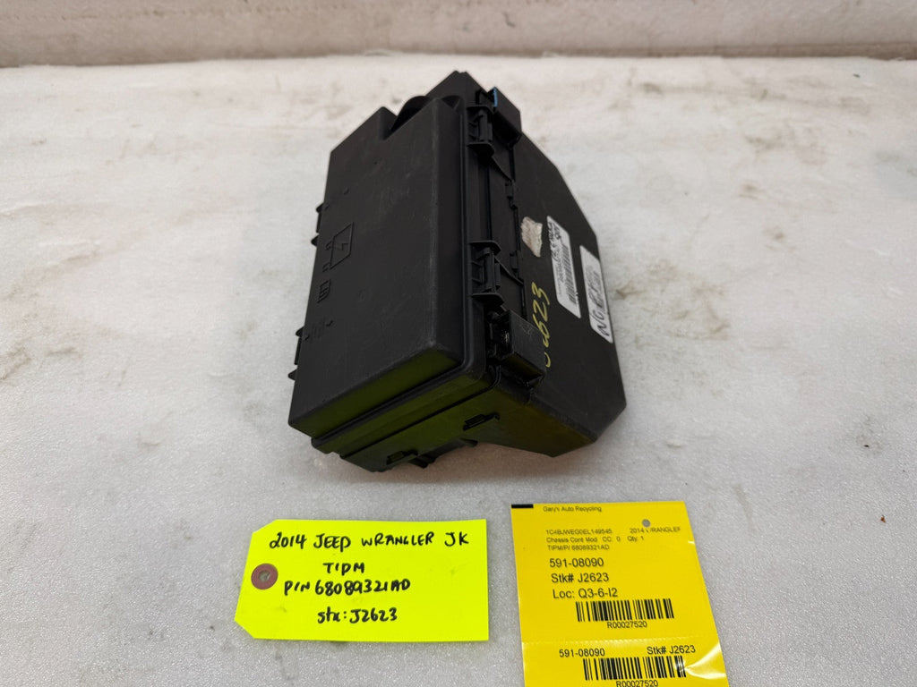 14 JEEP WRANGLER JK TIPM INTEGRATED MODULE FUSE BOX 68217404AB