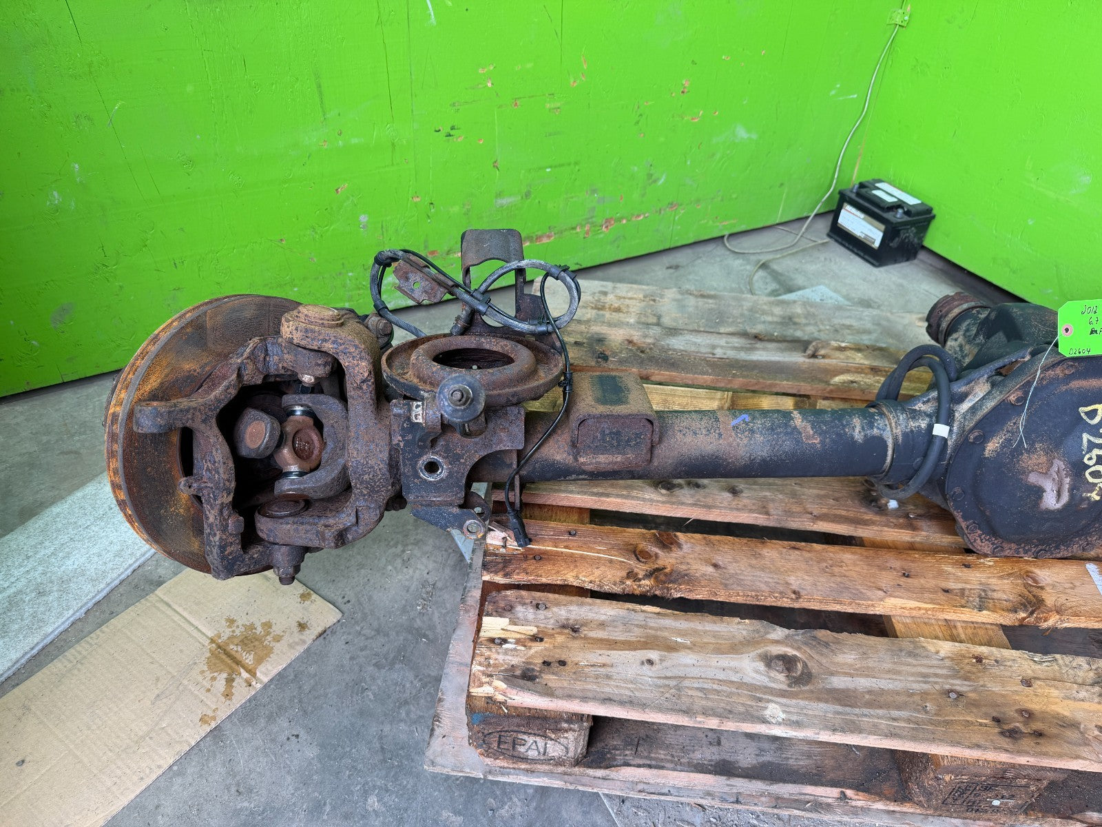 12 DODGE RAM 3500 6.7 CUMMINS DIESEL 3.73 FRONT DIFFERENTIAL AXLE DRW DUALLY