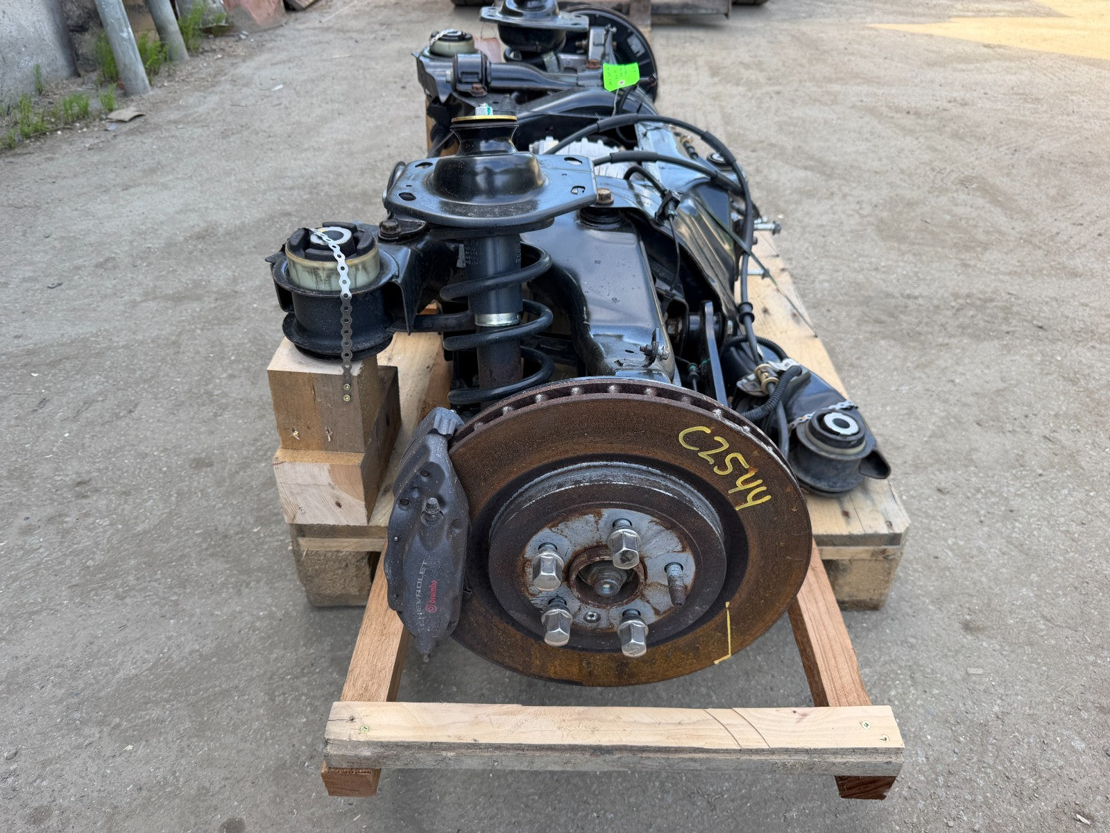 10-15 CHEVROLET CAMARO SS RS REAR DIFFERENTIAL SUSPENSION DROP OUT 3.45 G80 GM3