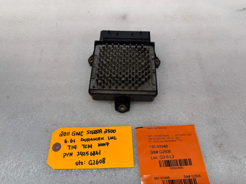 09-15 GMC SIERRA ALLISON T14A TRANSMISSION CONTROL MODULE TCM TCU 24256861