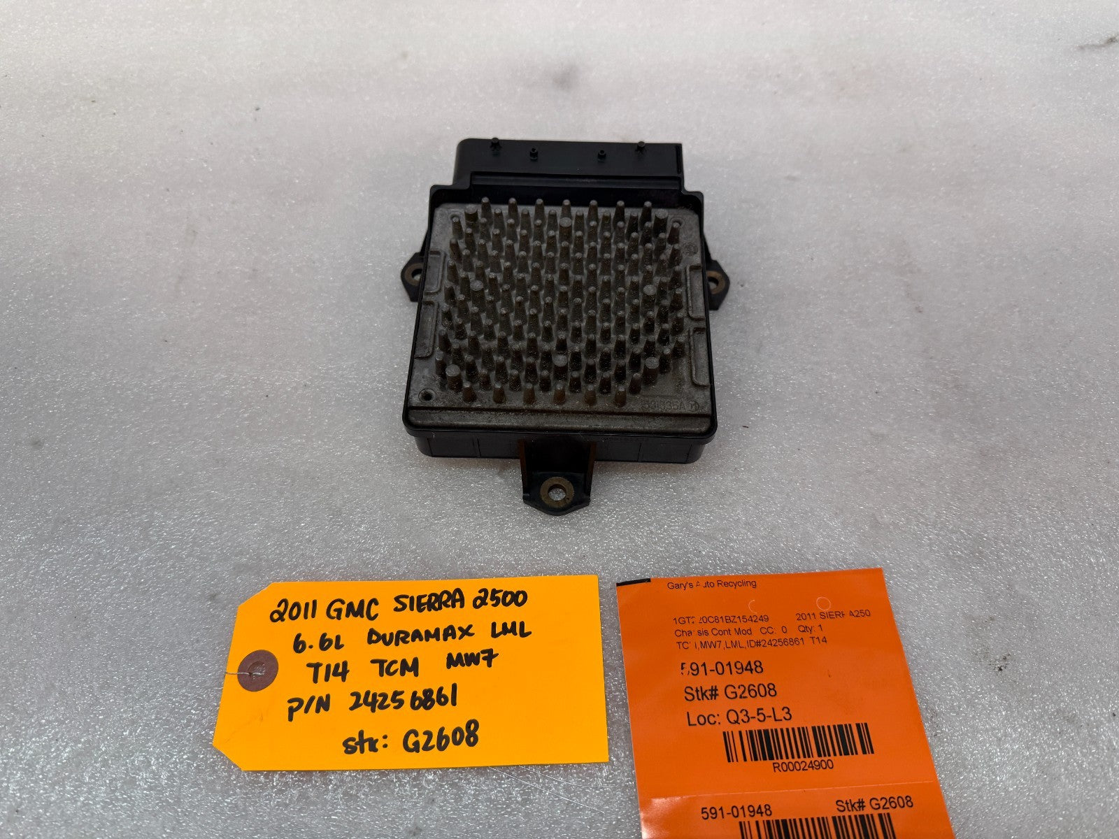 09-15 GMC SIERRA ALLISON T14A TRANSMISSION CONTROL MODULE TCM TCU 24256861