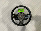 2017 FORD MUSTANG GT BLACK LEATHER STEERING WHEEL W CONTROLS  AUTOMATIC 15 16 17