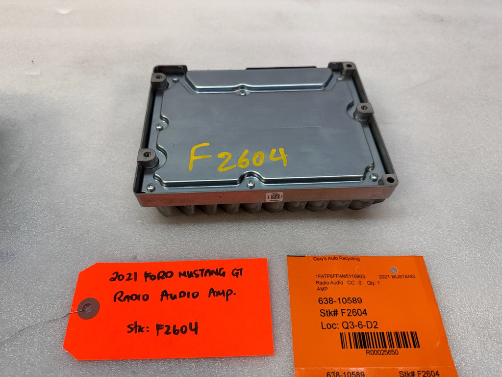 21 FORD MUSTANG 5.0 S550 OEM STEREO RADIO AMPLIFIER AMP B&O 18-23
