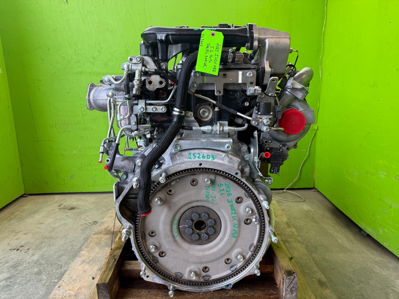 25 ISUZU NRR NPR NQR 5.2 COMPLETE ENGINE ASSEMBLY 4HK1TC 30K