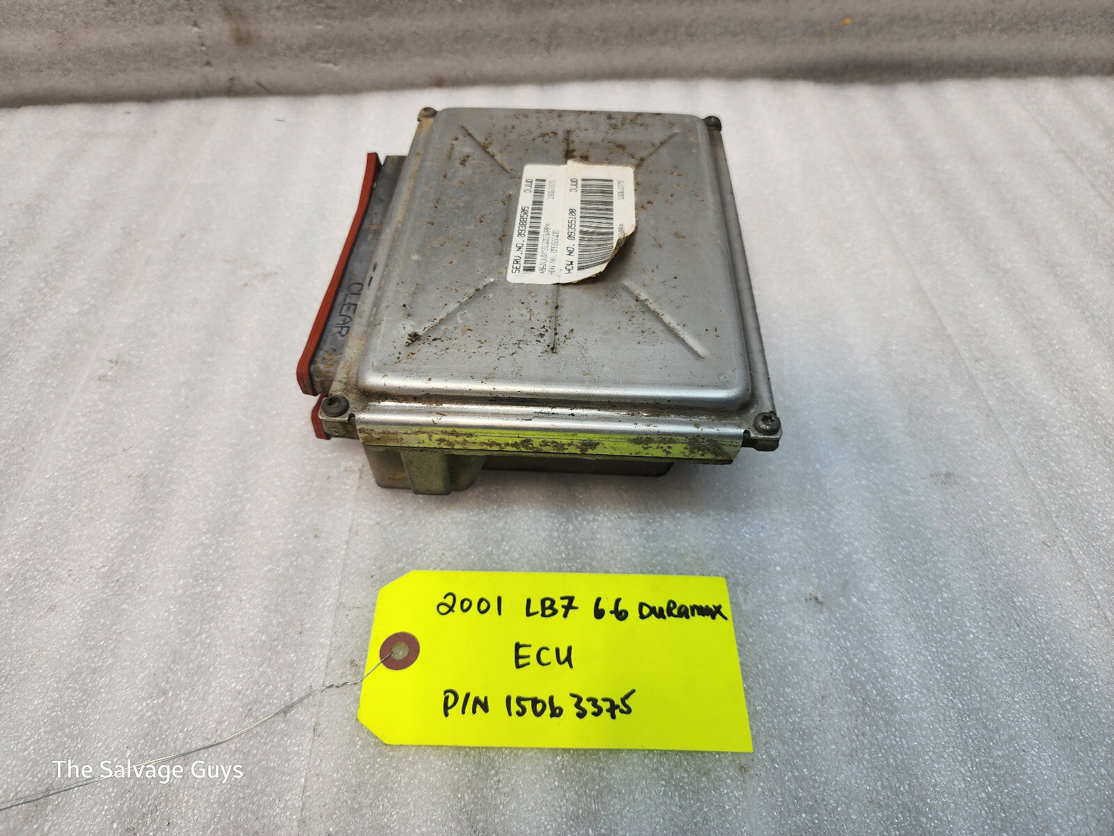 01-04 Chevrolet GMC 2500HD DURAMAX 6.6 LB7 ECM ECU ENGINE COMPUTER 15063375