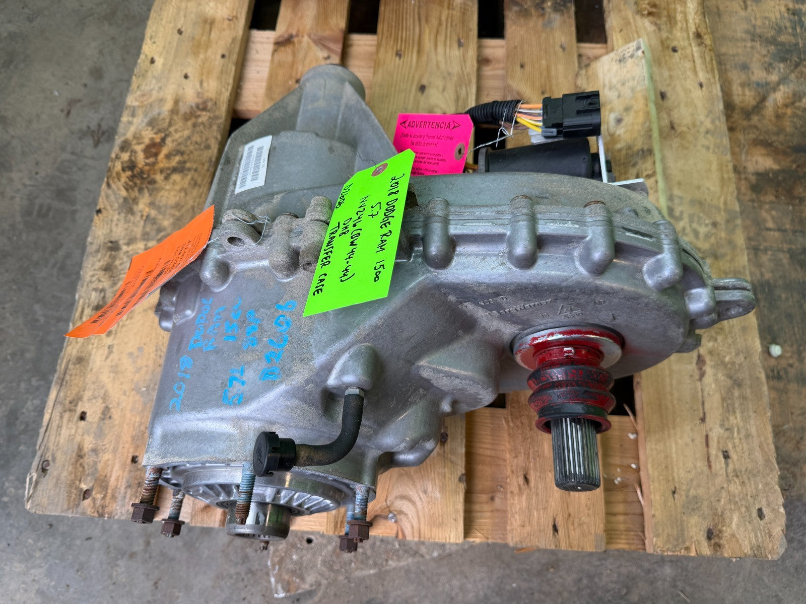 18 DODGE RAM SPORT 1500 5.7 HEMI NV246 TRANSFER CASE P68360094AA 14-18 63k