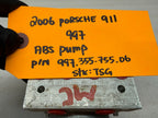 05-08 Porsche 997 911 C2 C4 ABS BRAKE PUMP ANTI LOCK MODULE ASSEMBLY 99735575506