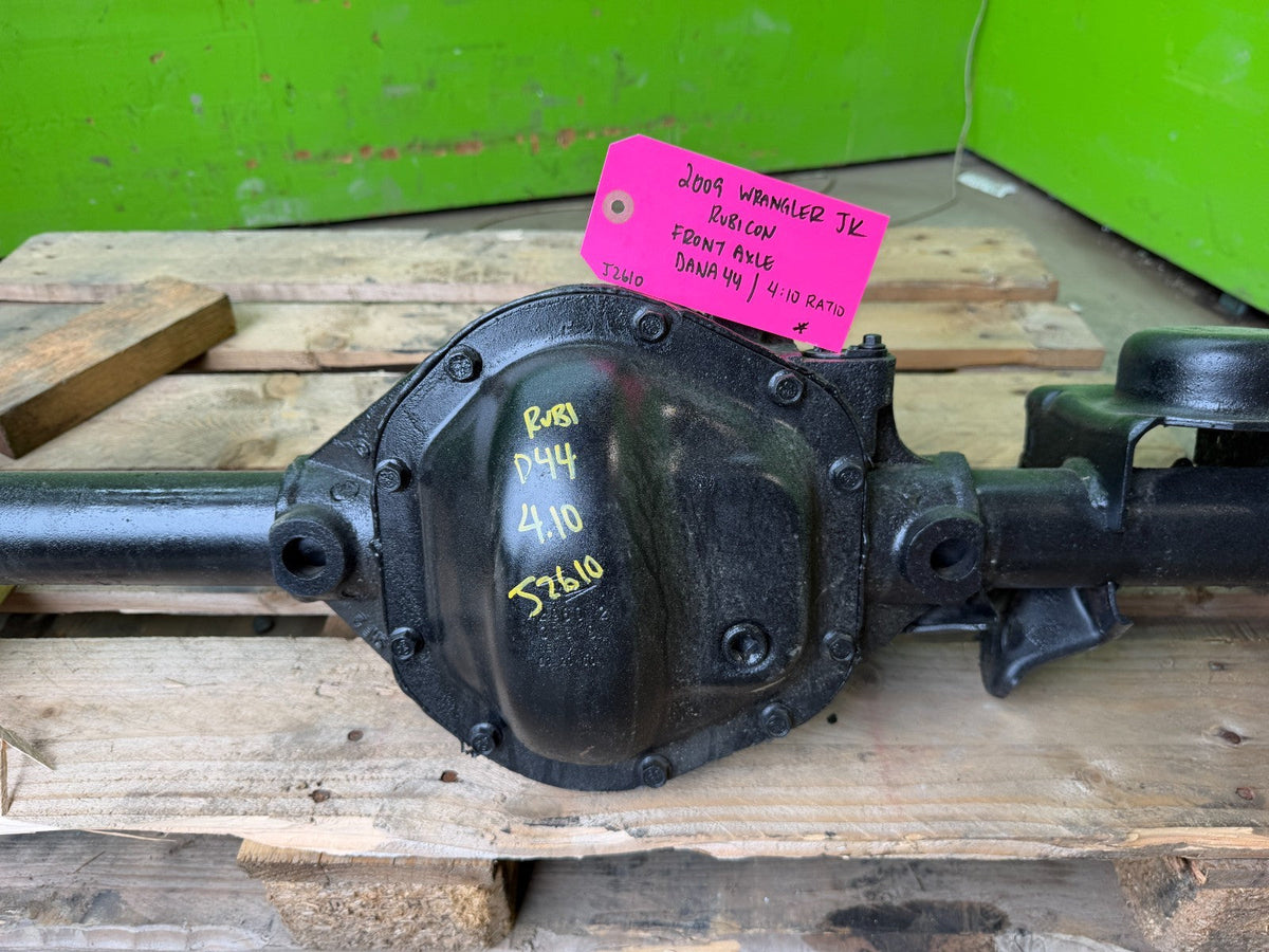 09 JEEP WRANGLER JK RUBICON DANA 44 FRONT DIFFERENTIAL AXLE 4.10 07-18 W/ LOCKER