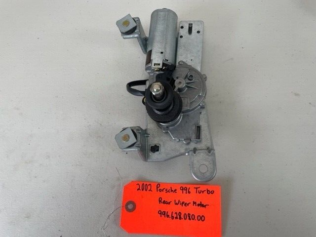 02 PORSCHE 996TT OEM REAR WINDSHIELD WIPER MOTOR 99662808000 01-05 69K!!