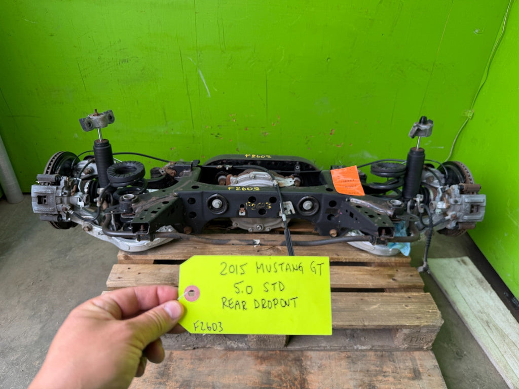 15-22 FORD MUSTANG GT 5.0 REAR SUSPENSION AXLE DIFFERENTIAL 3.55 GEARS